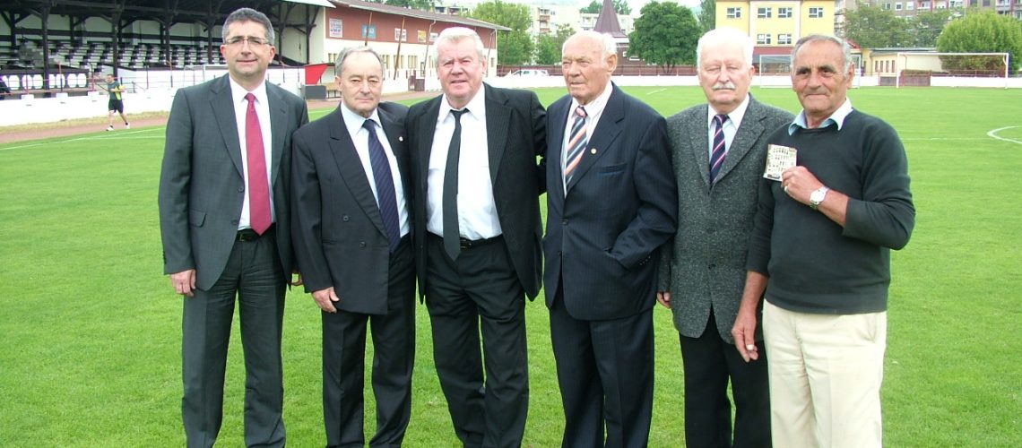 Bartalos József a Dorogi FC. 100 éves jubileumi ünnepségén